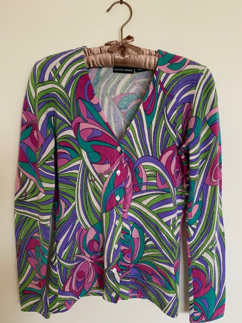 Cashmere cardigan by Bergdorf Goodman